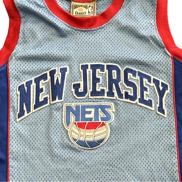 NBA MAJESTIC HWC youth NJ nets sewn basketball jersey, medium. - Picture 3 of 5